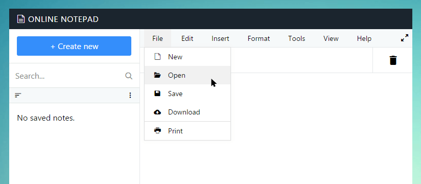 Open text file in Tossseo